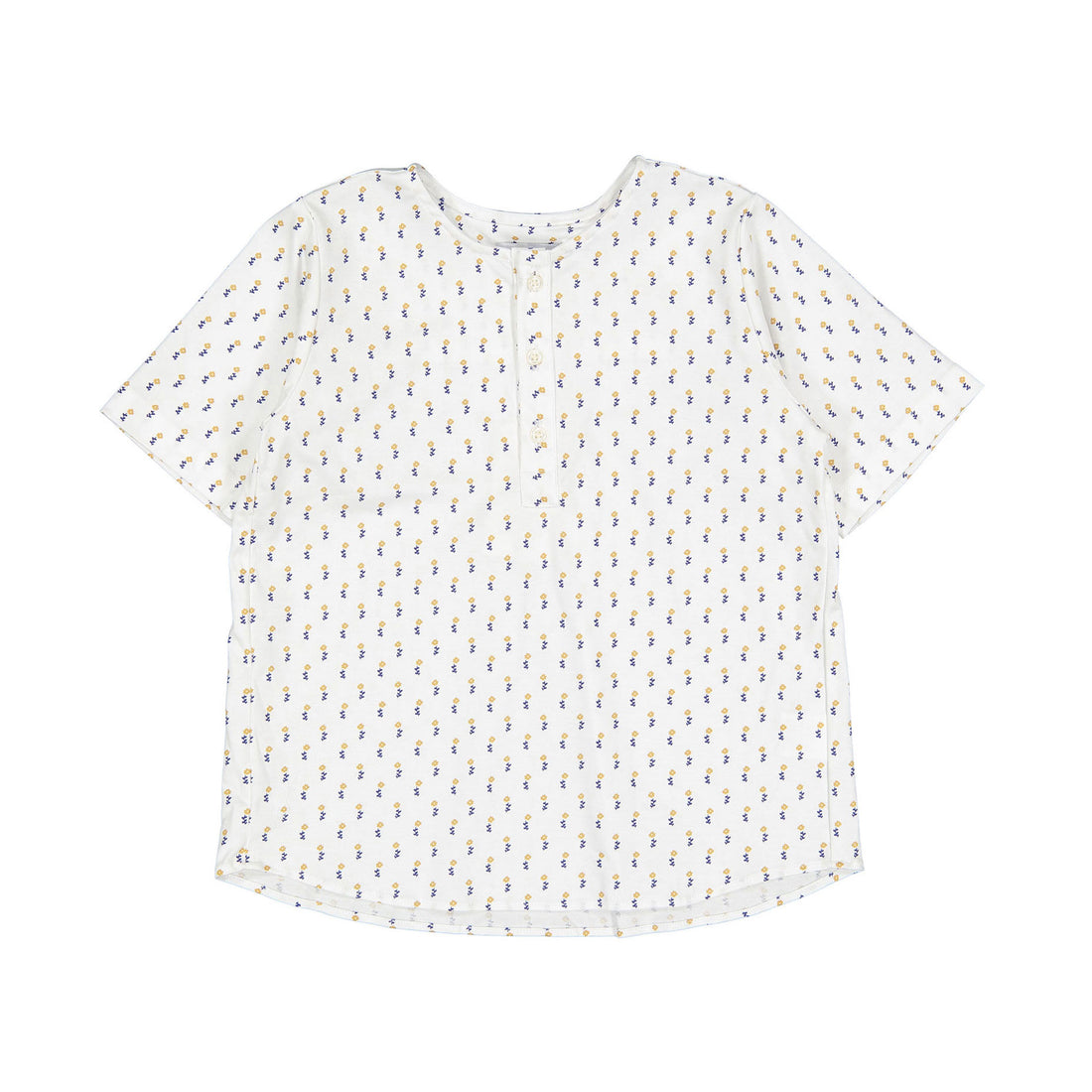 Boys and Arrows White Flower Detailed Soft Tunic