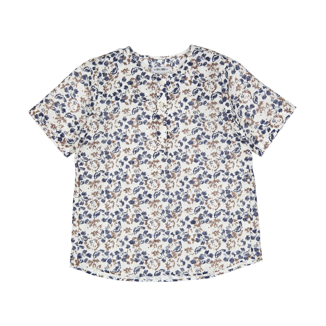 Boys and Arrows Navy/Brown Floral Tunic