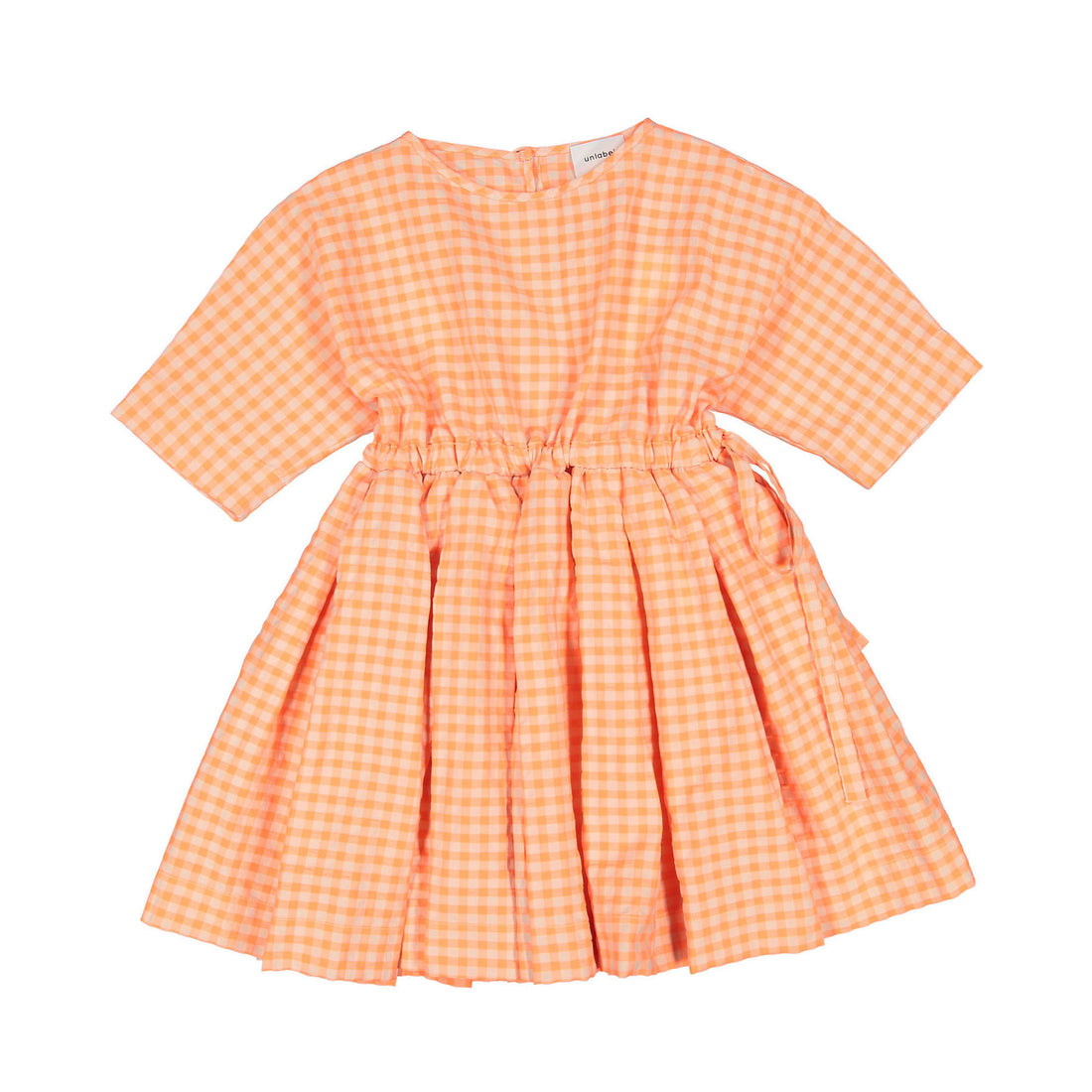 Unlabel Sand/Peach Check Mango Dress
