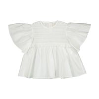Tia Cibani Sugar Sofia Smocked Blouse