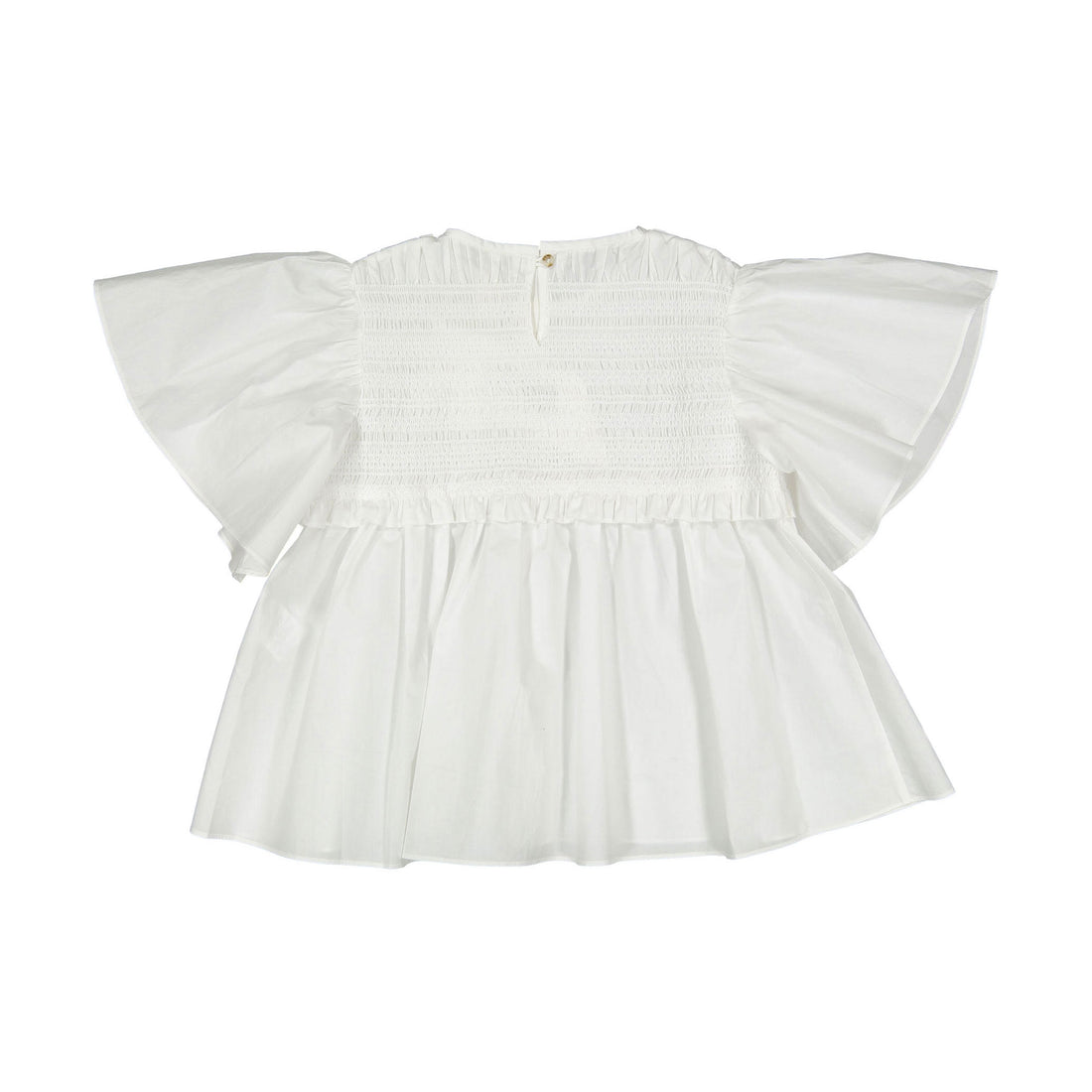 Tia Cibani Sugar Sofia Smocked Blouse