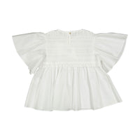 Tia Cibani Sugar Sofia Smocked Blouse