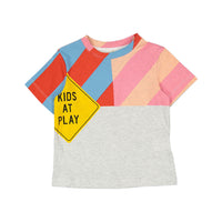 Tia Cibani Waze Mix Caution Kids At Play Graphic Tee