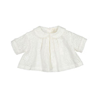Tia Cibani Sugar Alero Peter Pan Collar Top