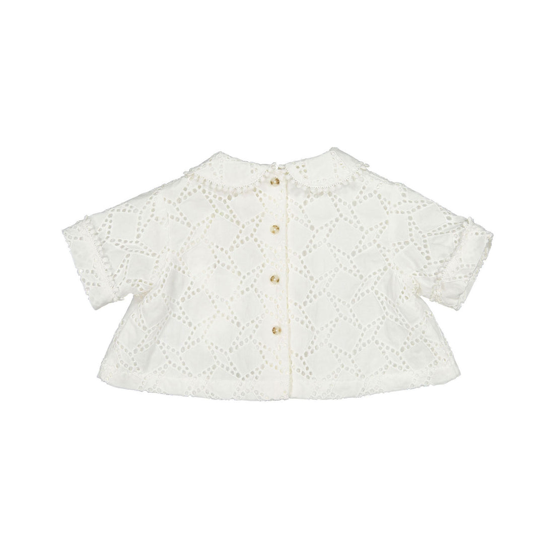Tia Cibani Sugar Alero Peter Pan Collar Top