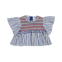 Tia Cibani Fuzz Baby Sofia Smocked Blouse