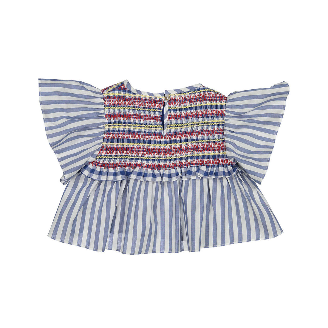 Tia Cibani Fuzz Baby Sofia Smocked Blouse
