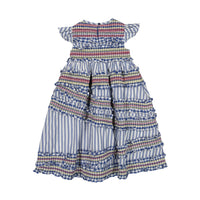 Tia Cibani Fuzz Vanessa Smock Gown