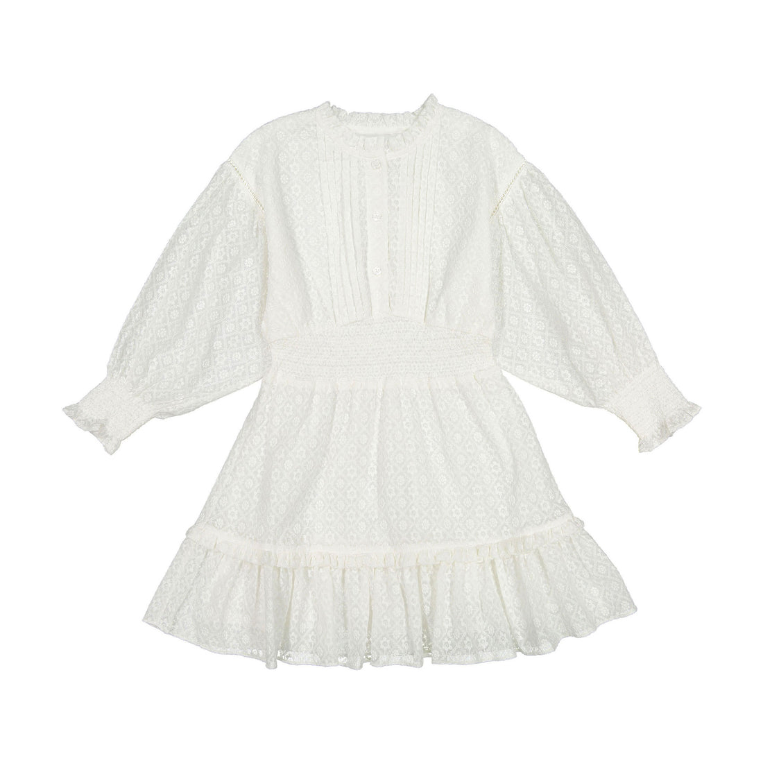 Designers Remix Cream Rose Sleeve Dress – Ladida