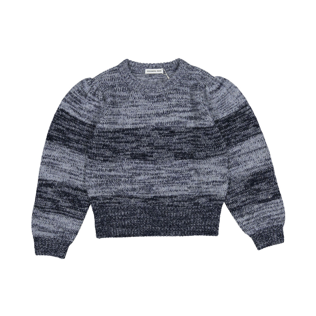 Designers Remix Blue Melange Verona Stripe Sweater