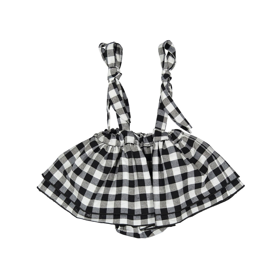 Nueces Vichy Plaids Llanes Baby Skirt
