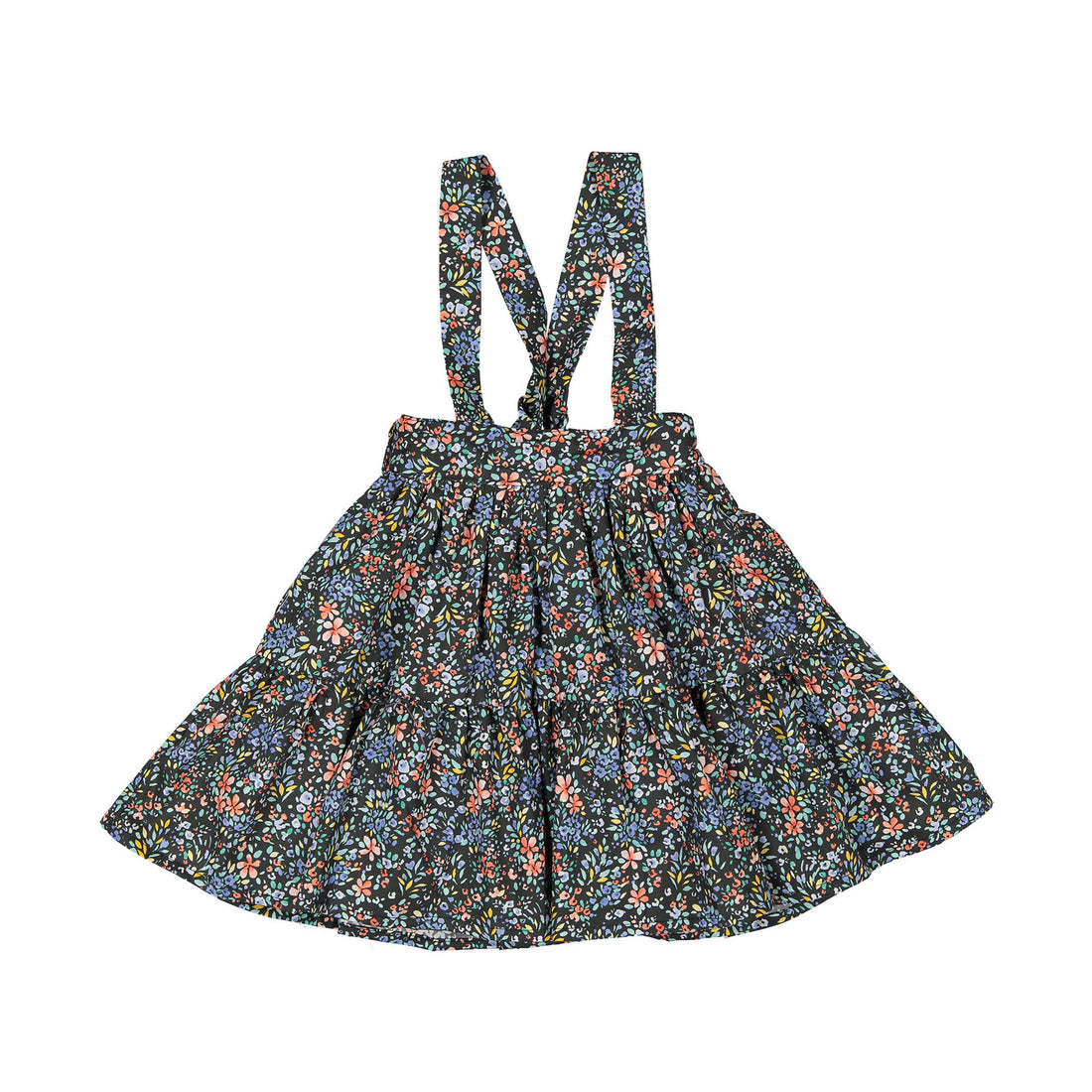 Nueces Multicolor Flowers Llanes Girl Skirt
