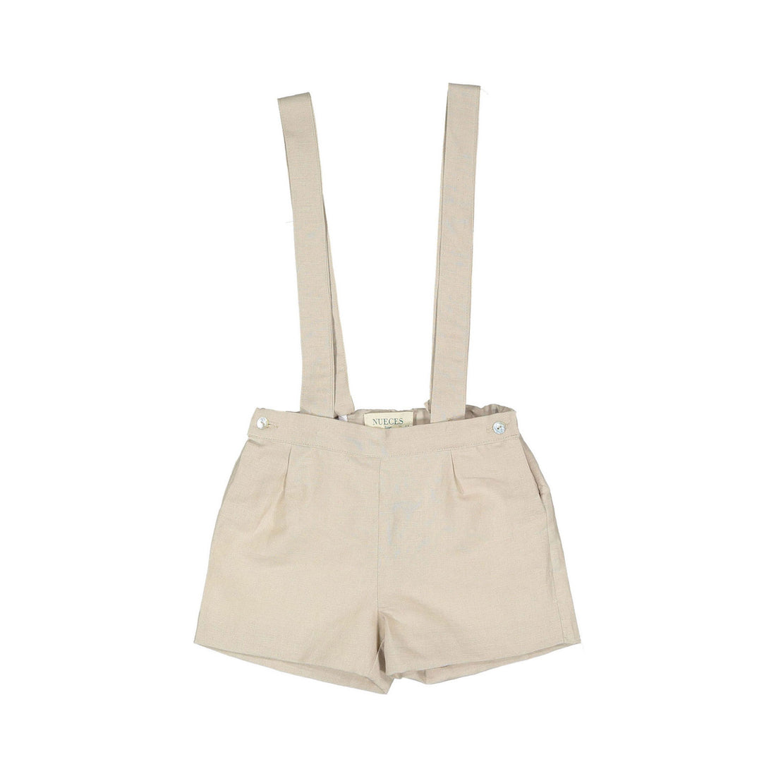 Nueces Taupe Linen Pepito Shorts