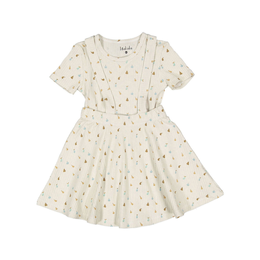 Ladida Layette Pear Skirt Suspender Set