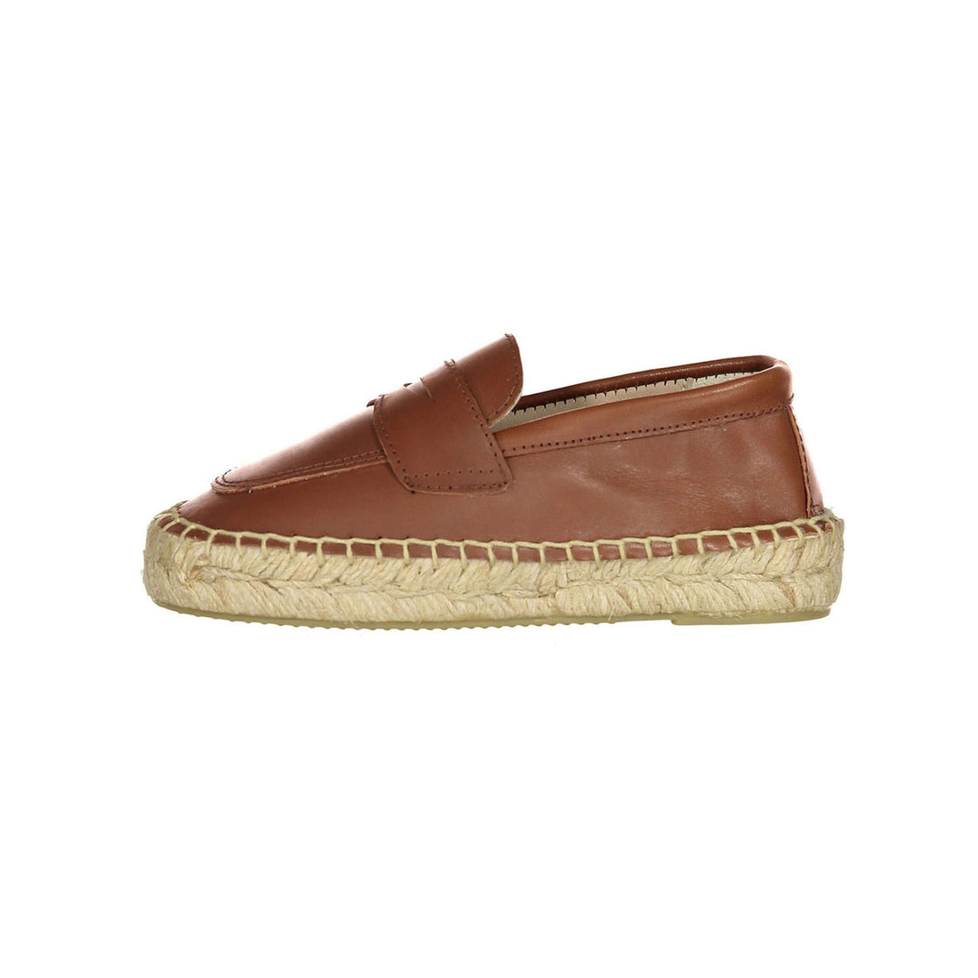 Papanatas Oak Raw Leather Espadrilles