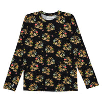 Christina Rohde Black Floral Tee