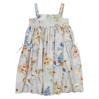 Christina Rohde Light Blue Floral Strap Dress