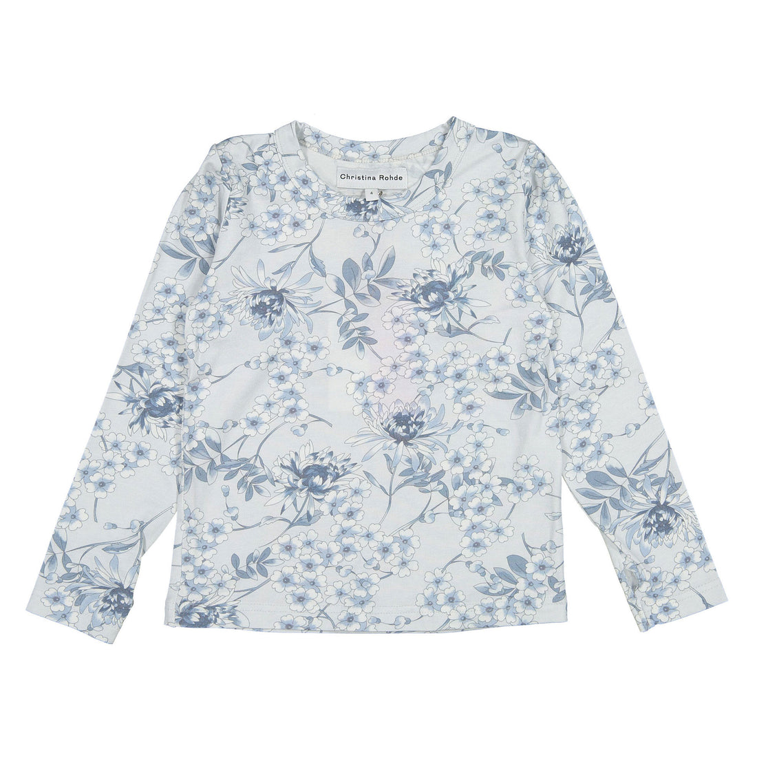 Christina Rohde Light blue Flowers Tee