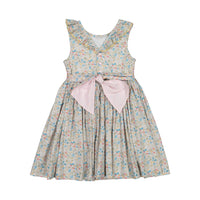 Antoinette Paris Yellow Angele Floral Sleeveless Dress