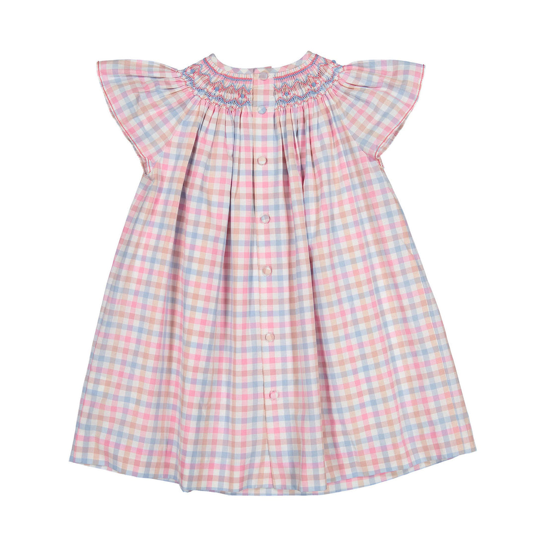 Antoinette Paris Blue Salome Tartan Dress