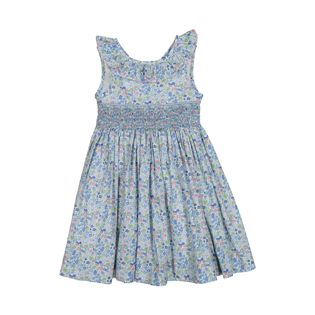 Antoinette Paris Blue Angele Floral Sleeveless Dress