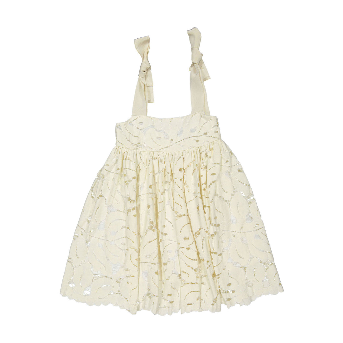 Unlabel Milk Lace Bizot Dress