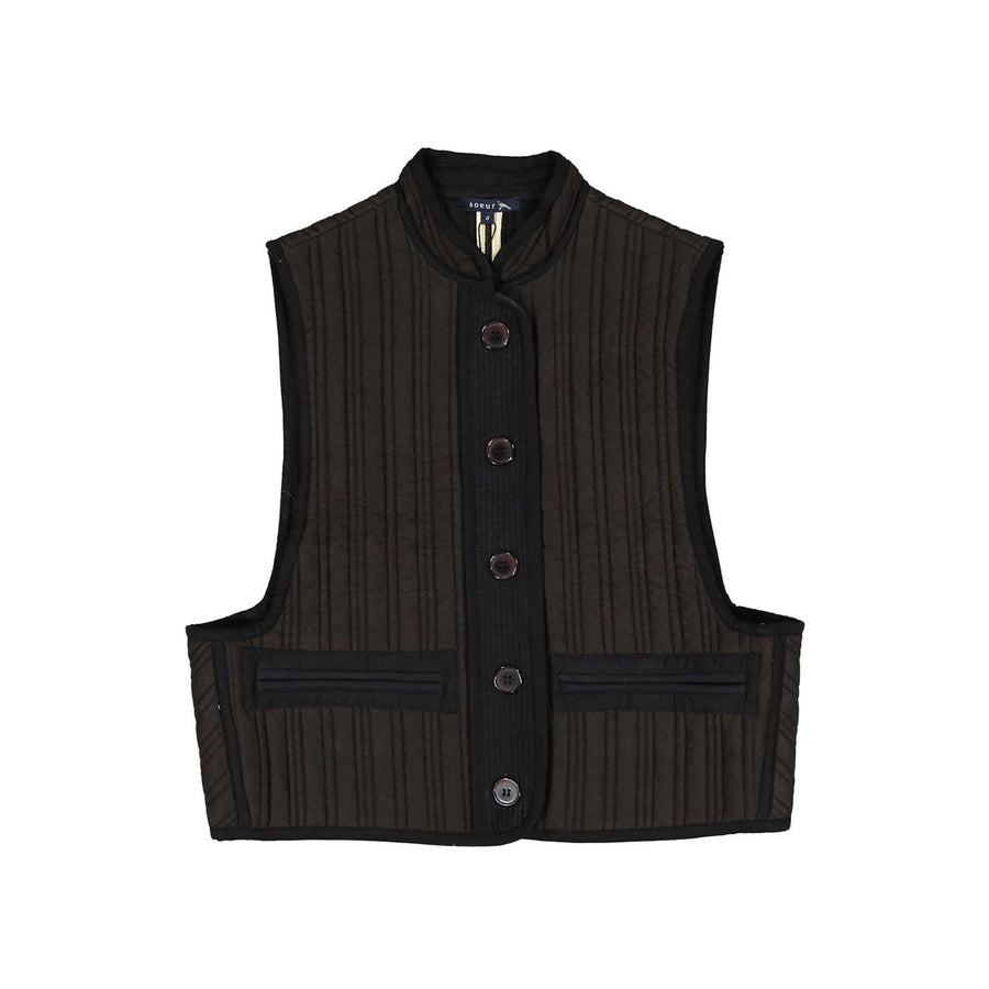 Soeur Coal Tomari Vest