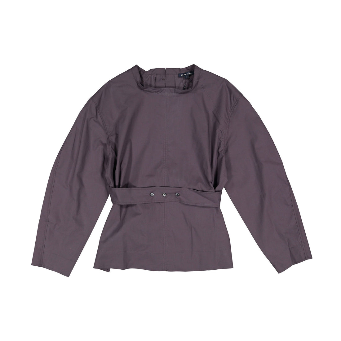 Soeur Steel Tapioka Tie Front Top