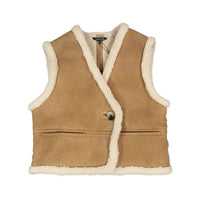 Soeur Honey Pyrenees Fur Lined Vest