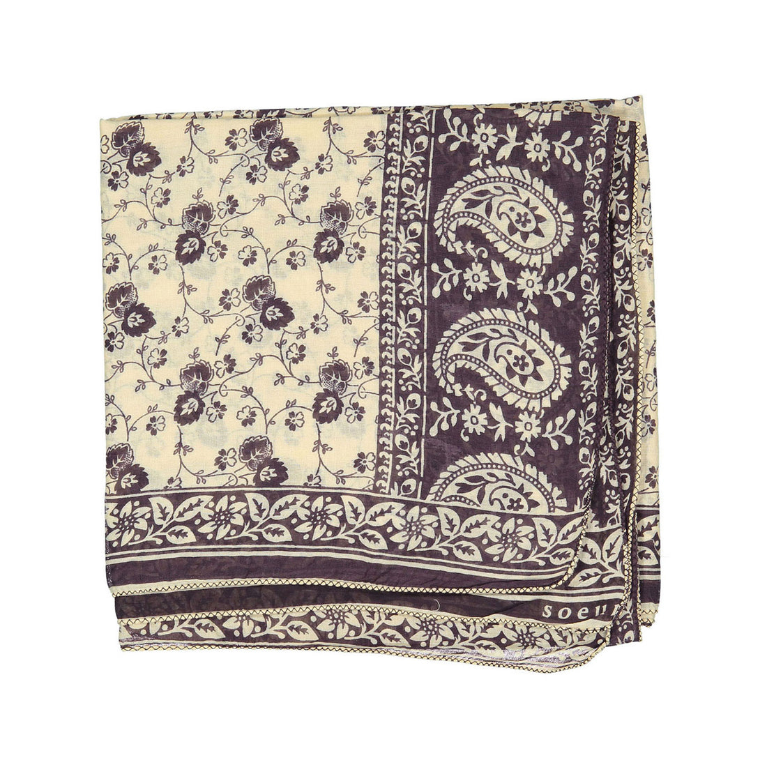 Soeur Ecru/Steel Sky Scarf