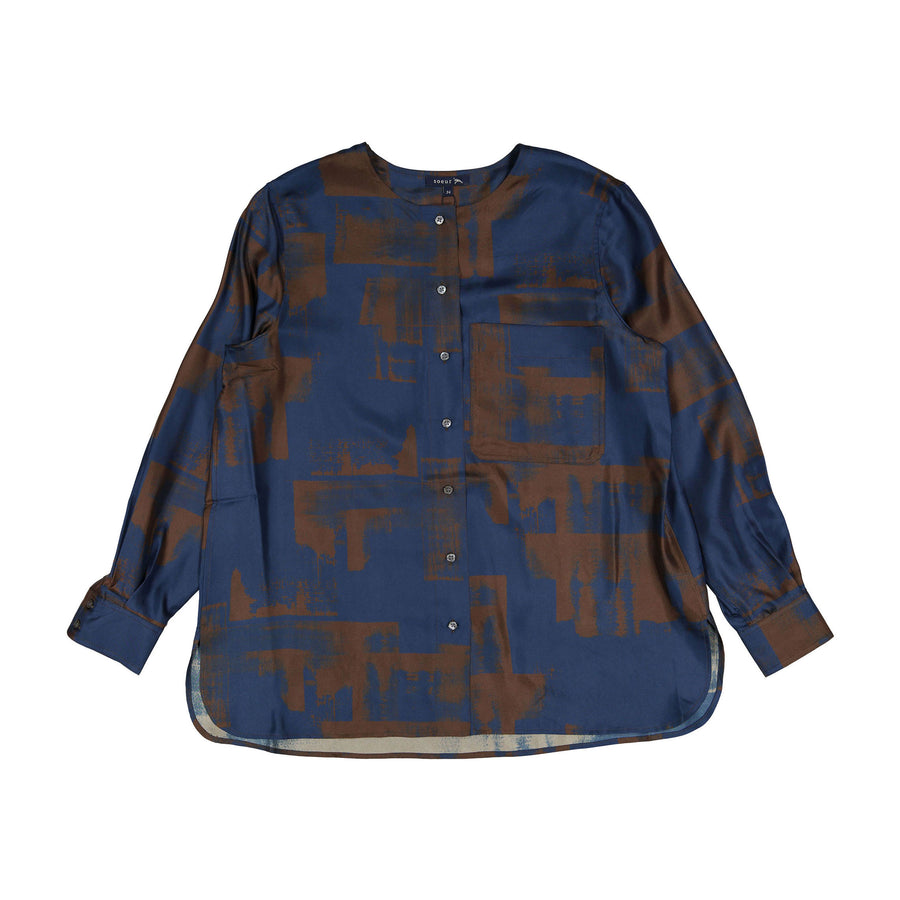 Soeur Chestnut/Navy Thalie Top