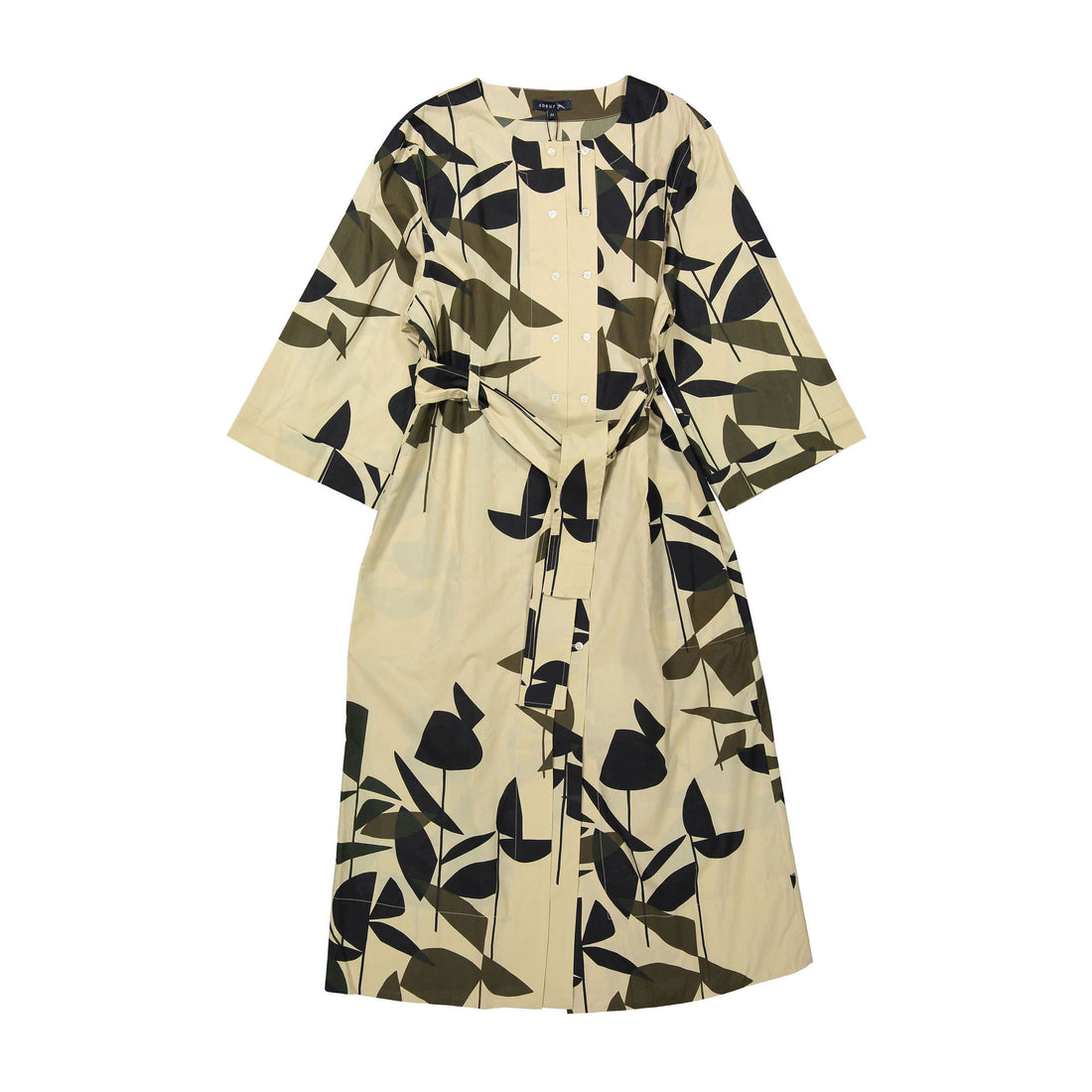 Soeur Dark Green/Beige Uruguay Dress