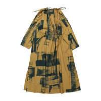 Soeur Beige/Blue Uyuni Dress