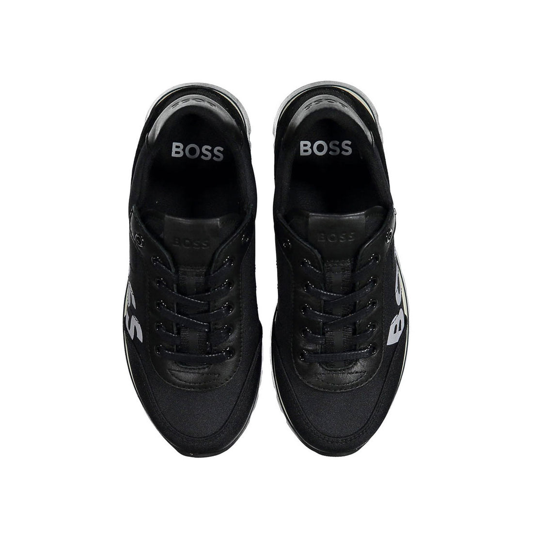 Hugo Boss Black Mini Me Suede Sneakers