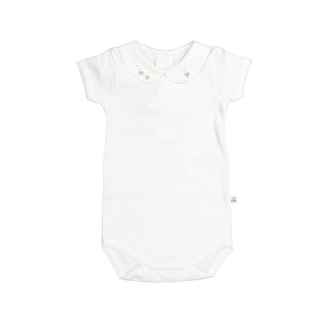 Bonpoint White Calix Bodysuit