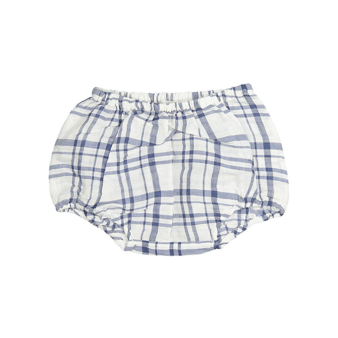 Bonpoint Blue Plaid Aki Bloomers