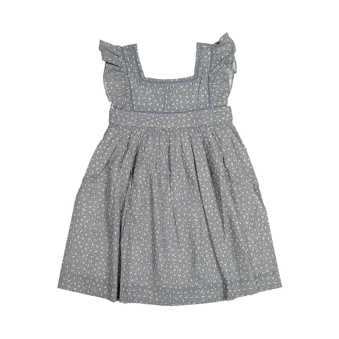 Bonpoint Blue Mini Floral Cassiopee Dress