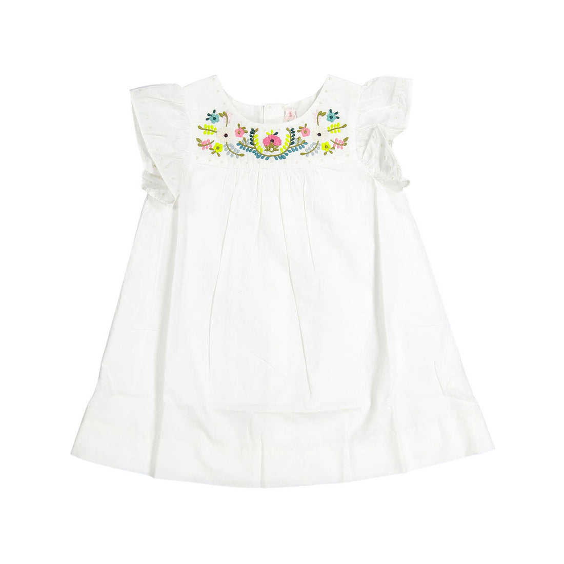 Bonpoint Off White Laurie Baby Dress