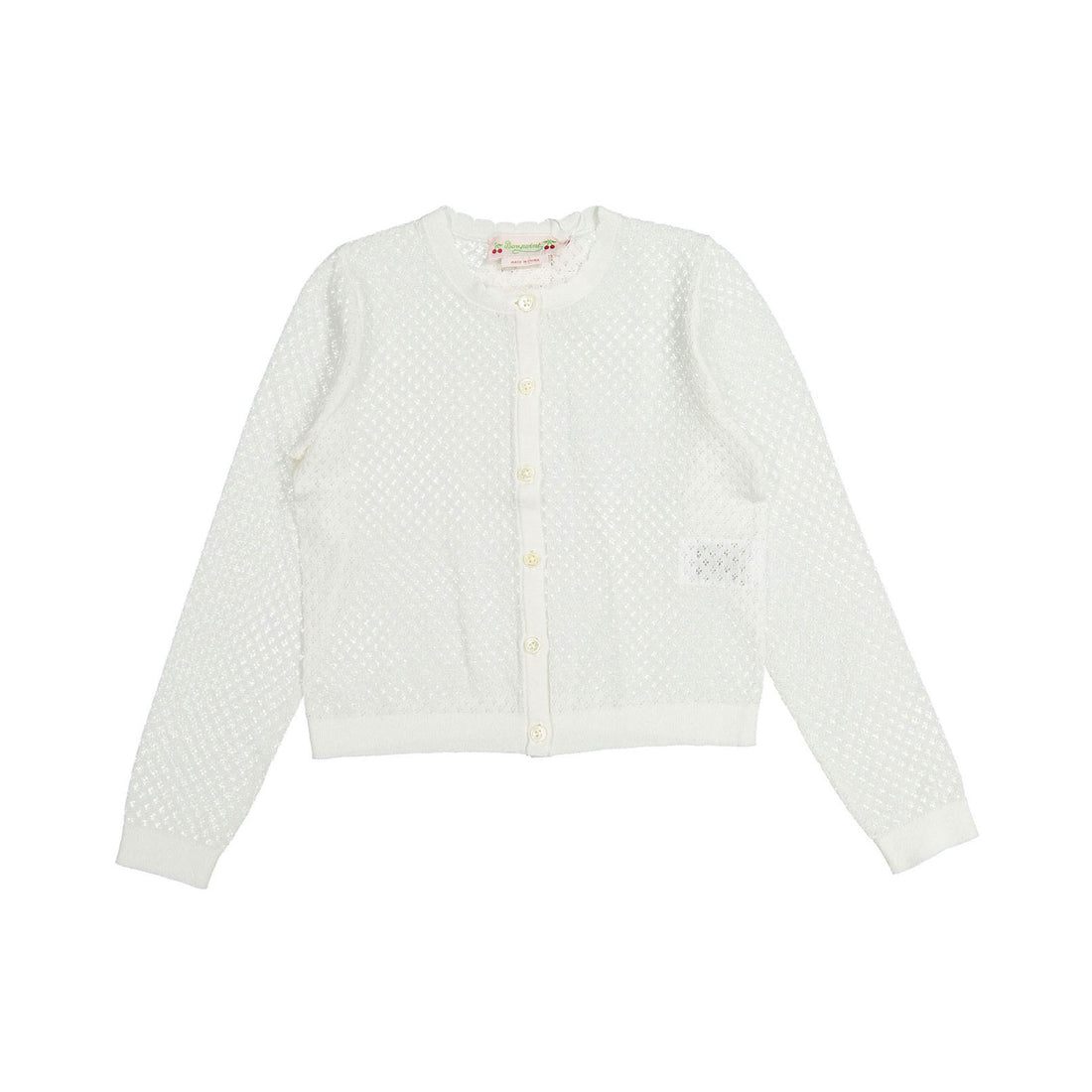 Bonpoint Off White Clarisse Cardigan