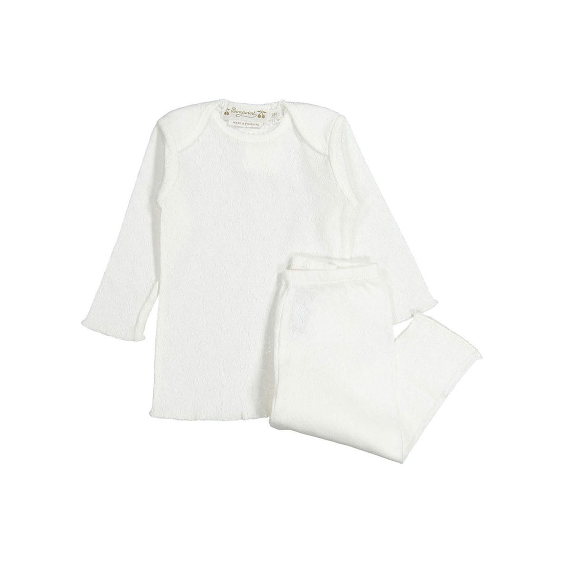 Bonpoint White Timi Legging Set