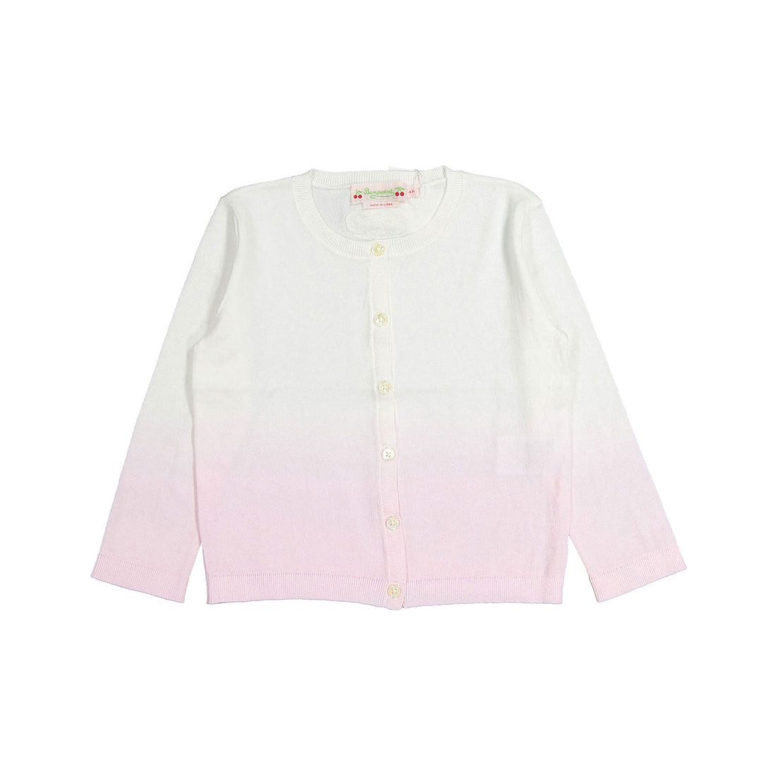 Bonpoint Rose Ombre Annabelle Cardigan