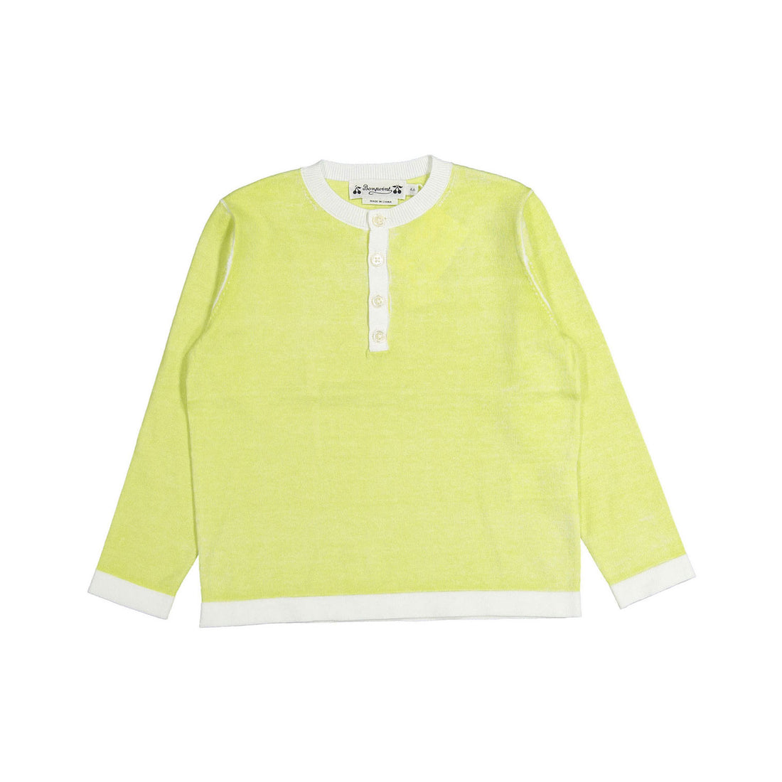 Bonpoint Light Yellow Azar Pullover