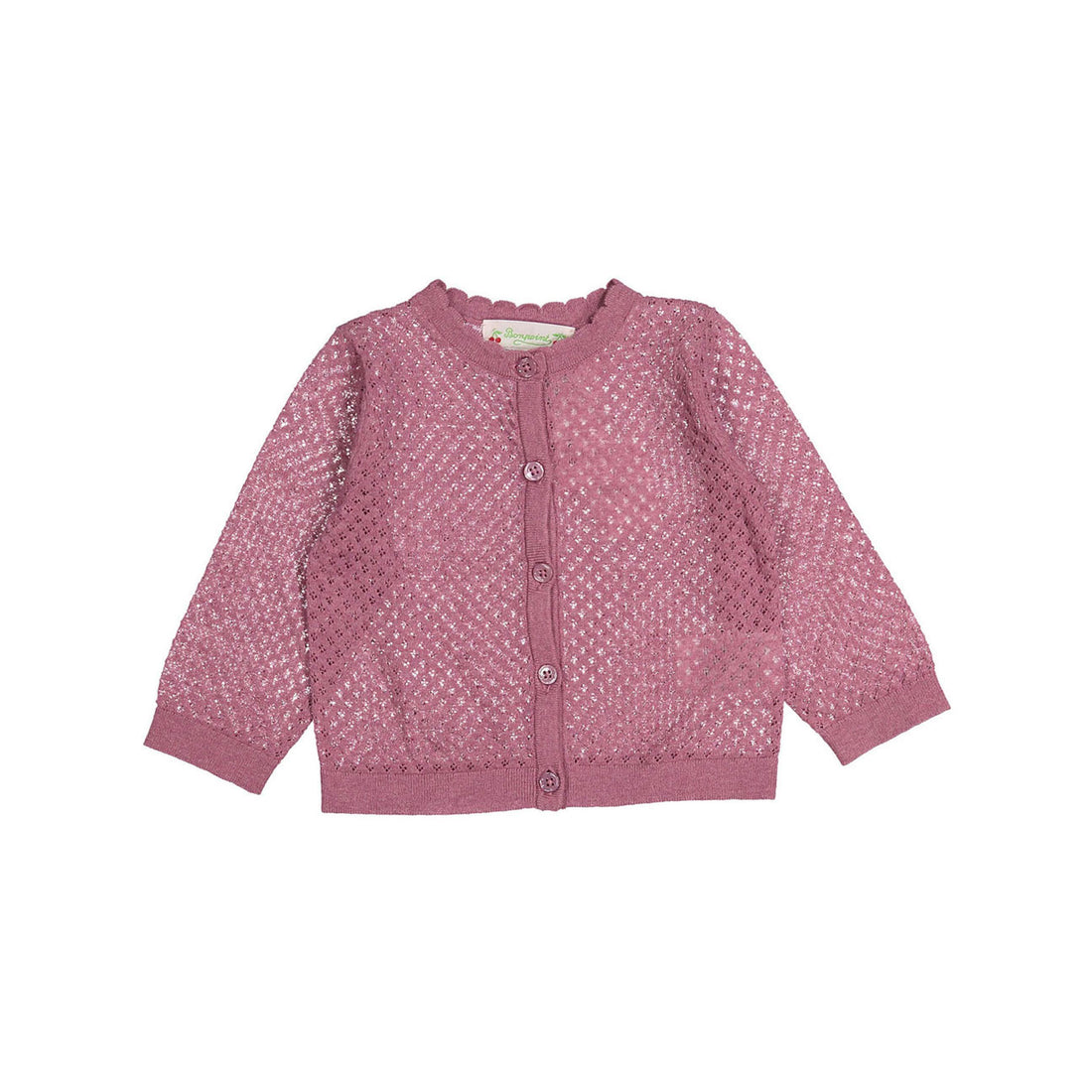 Bonpoint Lilac Clarinette Baby Cardigan