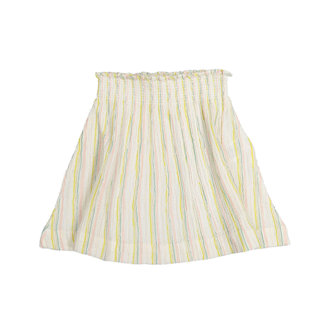 Bonpoint Ecru Stripe Noumea Skirt