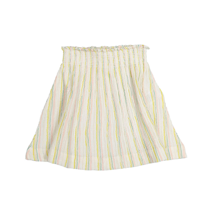 Bonpoint Ecru Stripe Noumea Skirt