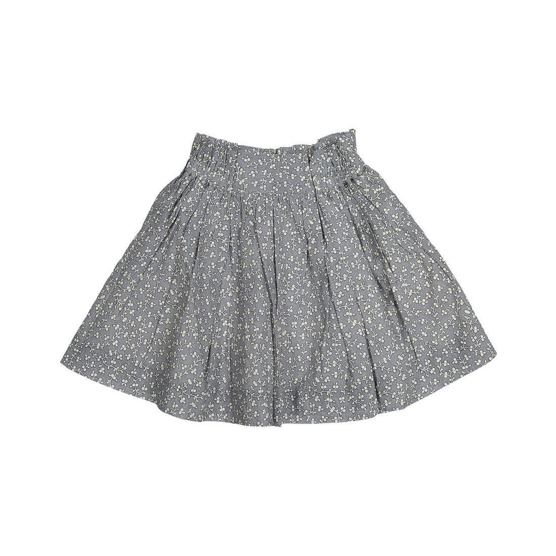 Bonpoint Blue Mini Floral Amicie Skirt