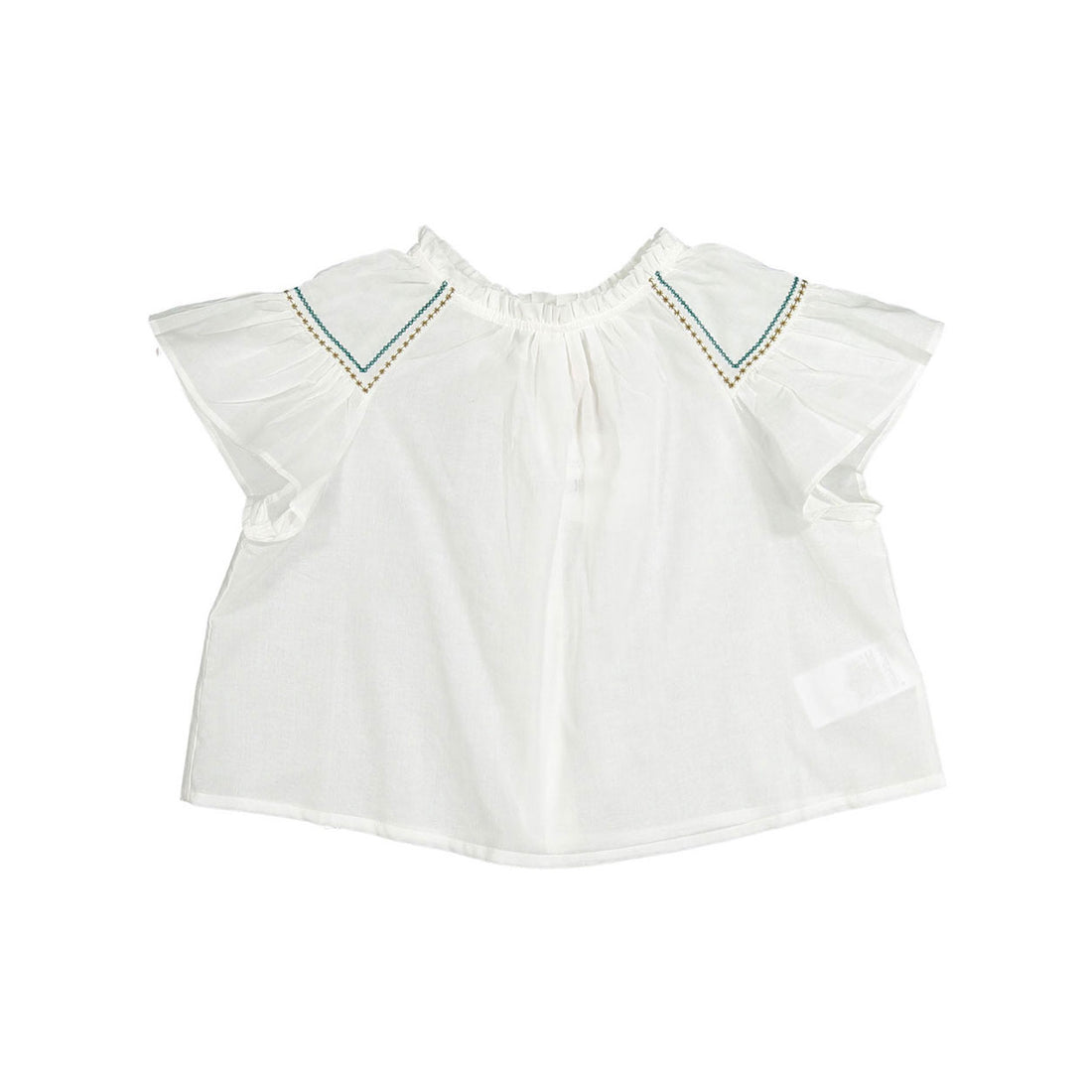 Bonpoint Off White Cinzia Blouse