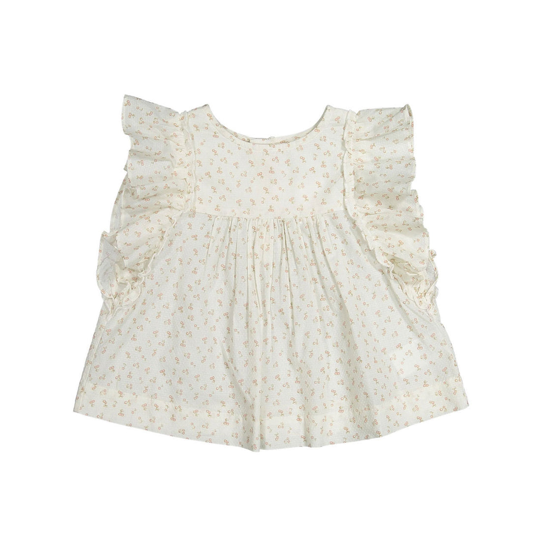 Bonpoint Natural Mini Floral Celene Blouse