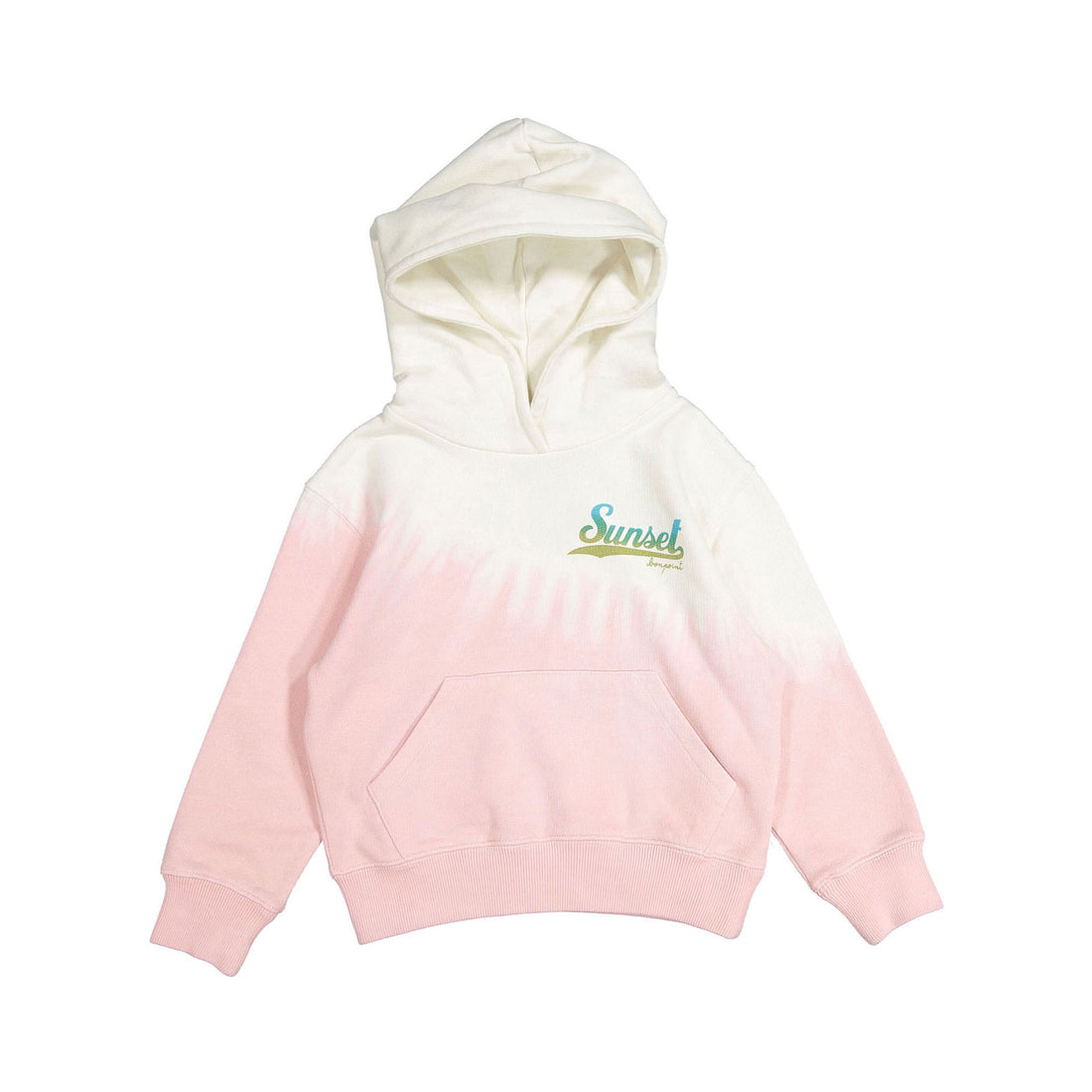 Bonpoint Pink Dye Sunset Hoodie