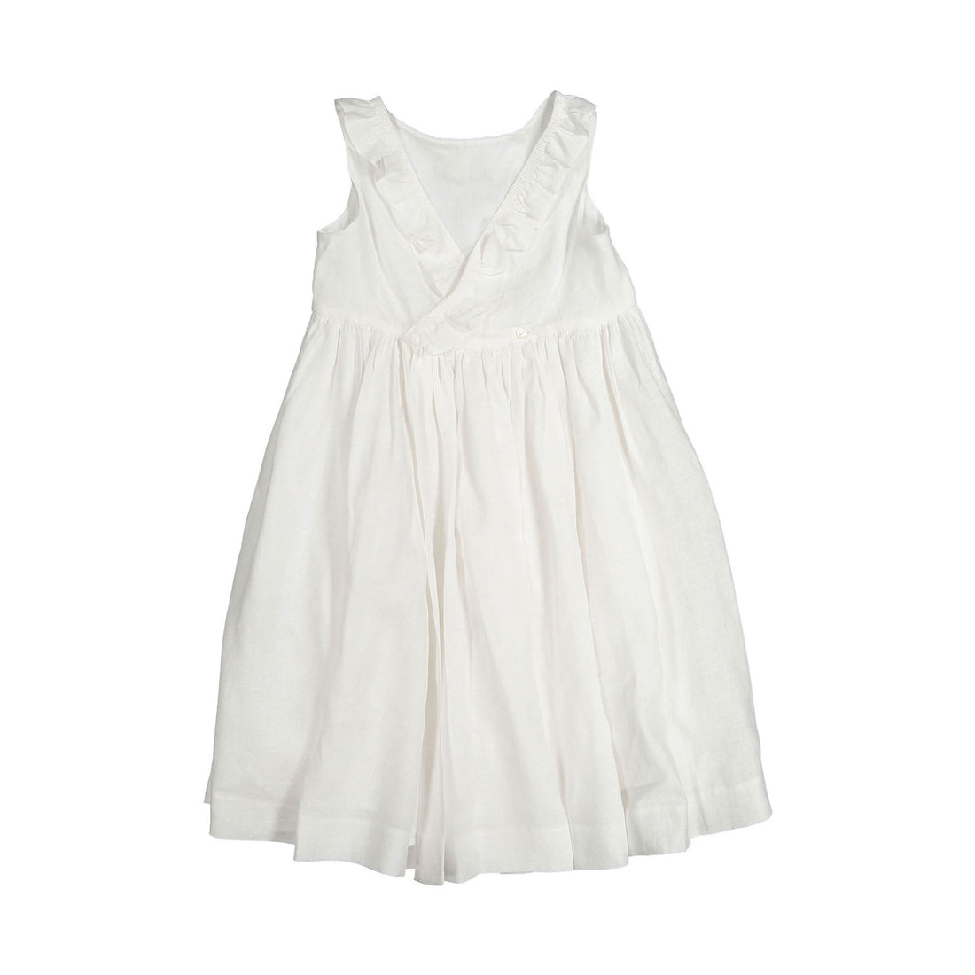 sleeveless short white dress Princess Polly Women's Anse Sleeveless Minidress - White